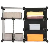 czarny-regal-low-system-wtykowy-maksymalne-obciazenie-polki-1-kg