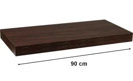 polka-scienna-stilista-volato-w-kolorze-ciemnego-drewna-90cm