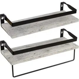 stilista-zestaw-2-polek-sciennych-volato-duo-40-cm-bialy