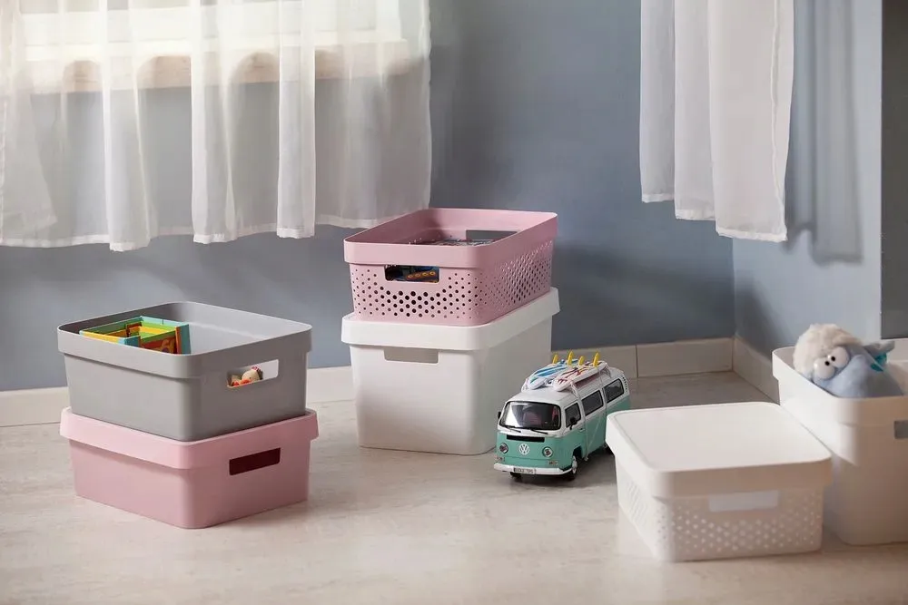 pudelko-infinity-dots-17-l-szary