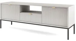 szafka-pod-tv-komoda-rtv-venus-szary-ryflowany