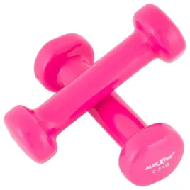 maxxiva-zestaw-hantli-winylowych-2-x-05-kg-rozowe