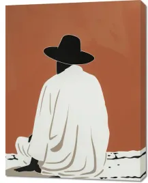 obraz-70x90cm-rozmyslania-w-oddali