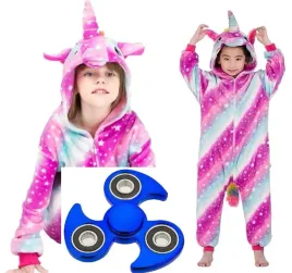 pizama-jednorozec-kigurumi-gwiazdki-galaxy-140-146