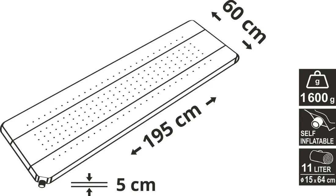 karimata-samopompujaca-195x60x5cm-niebiesko-szary