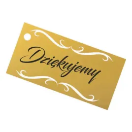 bileciki-dziekujemy-ornament-zlote-6x3-cm-10-szt