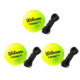 3szt-pilka-tenisowa-na-gumce-wilson-tenis-trainer