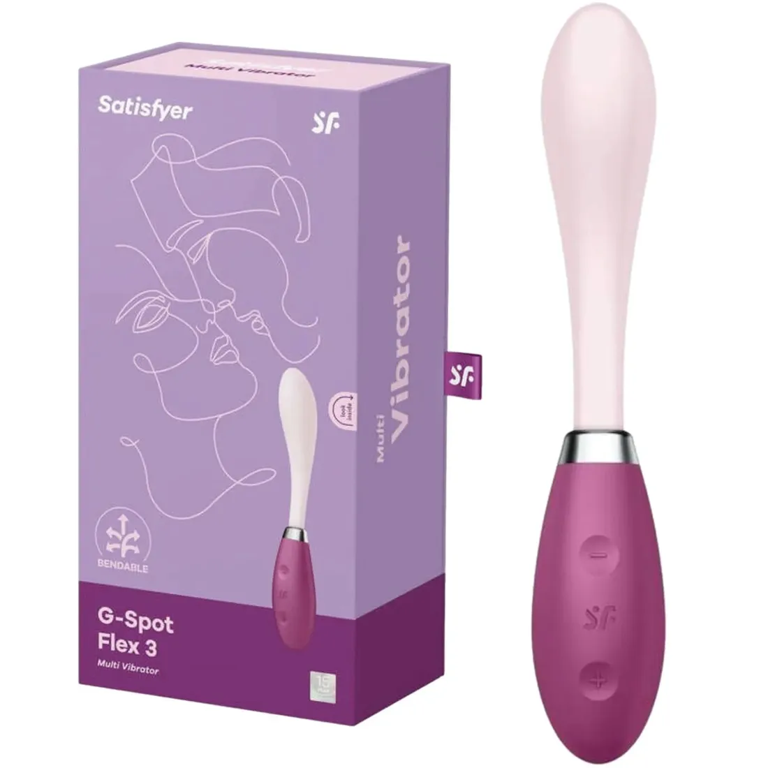 satisfyer-g-spot-flex-3-red-wibrator-do-punktu-g-usb-stan-nowy