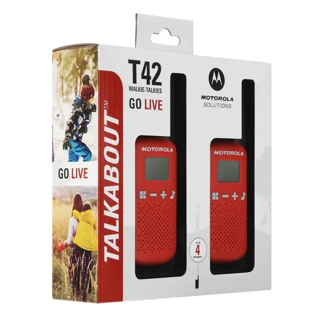 motorola-talkabout-t42-dwupak-czerwony-stan-nowy