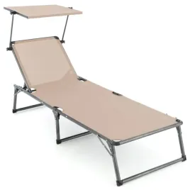 lezak-skladany-divero-z-daszkiem-xxl-bezowy