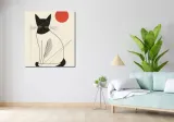 obraz-90x100cm-czerwony-krag-stan-nowy