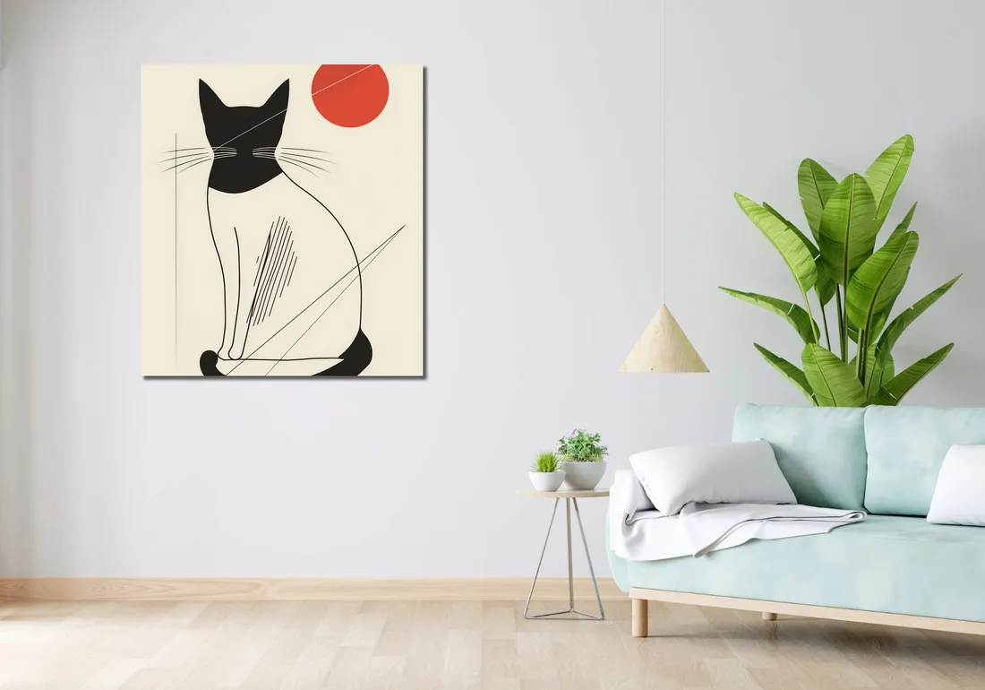 obraz-90x100cm-czerwony-krag