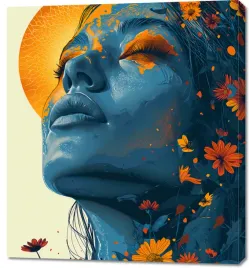 obraz-90x100cm-deszcz-sloneczny