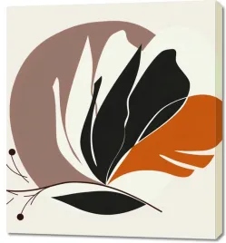 obraz-90x100cm-elegancja-roslinna
