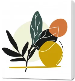 obraz-90x100cm-elegancka-flora