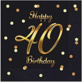 serwetki-happy-birthday-40-beauty-and-charm-czarno-zloty-godan-33-c