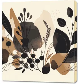 obraz-90x100cm-flora-w-odcieniach-ziemi