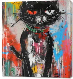 obraz-90x100cm-gburowaty-kiciak