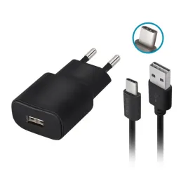 forever-ladowarka-sieciowa-tc-01-1x-usb-2a-czarna-kabel-usb-c