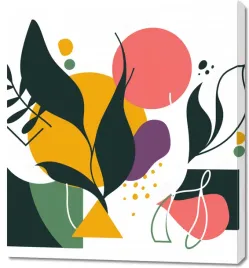 obraz-90x100cm-kolorowa-abstrakcja-botaniczna
