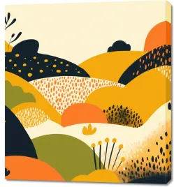 obraz-90x100cm-krajobraz-w-odcieniach-slonca