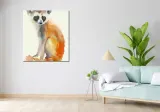 obraz-90x100cm-lemurek-stan-nowy