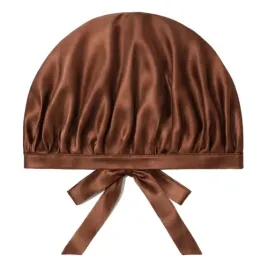 jedwabny-czepek-do-wlosow-100percent-jedwab-do-pielegnacji-spania-meravil-brazowy