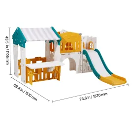 domek-ogrodowy-vevor-dla-dzieci-zjezdzalnia-kosz-do-koszykowki-hdpe
