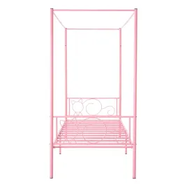 solidna-rama-lozka-z-baldachimem-vevor-podwojny-metalowa-rozowa-1985x1008mm