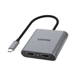 unitek-adapter-usb-c-na-2x-hdmi-4k-60hz-mst-hdcp2-2