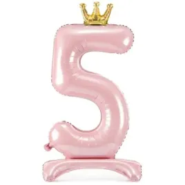 balon-foliowy-cyfra-5-stojaca-rozowy-partydeco-33-dgt