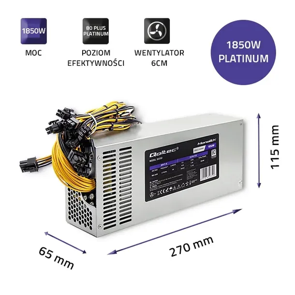 qoltec-zasilacz-pci-e-1850w-or-80-plus-platinum-or-data-mining-stan-nowy