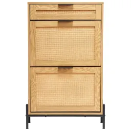 profesjonalna-szafka-na-buty-vevor-z-rattanu-z-2-skladanymi-szufladami