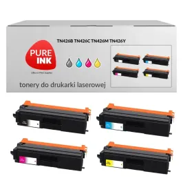 4x-toner-pureink-tn426b-c-m-y-brother-mfc-l8900cdw