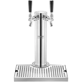 vevor-zestaw-kegerator-tower-z-dwoma-kranami-stalowy-regulator-w21-8