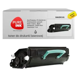 toner-pureink-x463x11g-do-lexmark-x466dwe