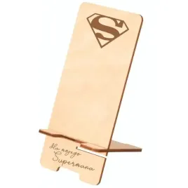 stojak-na-telefon-dla-mojego-supermana-drewno-19x9-cm