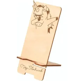 stojak-na-telefon-moj-slodziak-jednorozec-drewno-19x9-cm