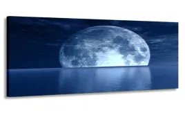 obraz-panorama-blue-moon-100x40-na-plotnie