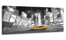 obraz-panorama-ny-taxi-cab-150x60-do-salonu