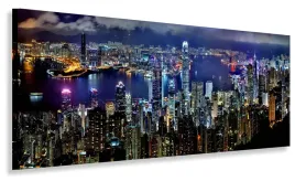 obraz-led-150x60-podswietlany-miasto-noca-hongkong