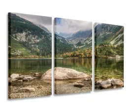 obraz-gor-dolina-staw-obrazy-tryptyk-90x50