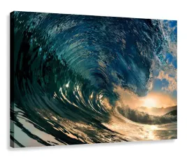 obraz-do-salonu-fala-slonce-morze-120x80