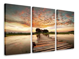 obraz-tryptyk-pomost-zachod-tryptyki-120x80
