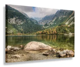 obraz-gor-dolina-staw-obrazy-canvas-120x80