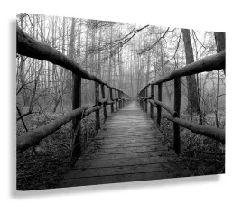 obraz-czarnobialy-pomost-obrazy-canvas-120x80