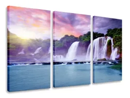obraz-tryptyk-wodospady-tryptyki-120x80