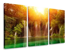 obraz-tryptyk-staw-wodospad-tryptyki-120x80
