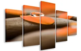 obraz-gigant-kamienie-krople-150x100-plotno