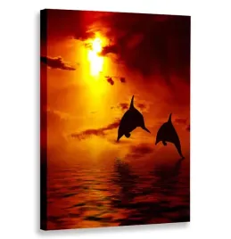 obraz-pionowy-delfiny-60x90-w-pionie
